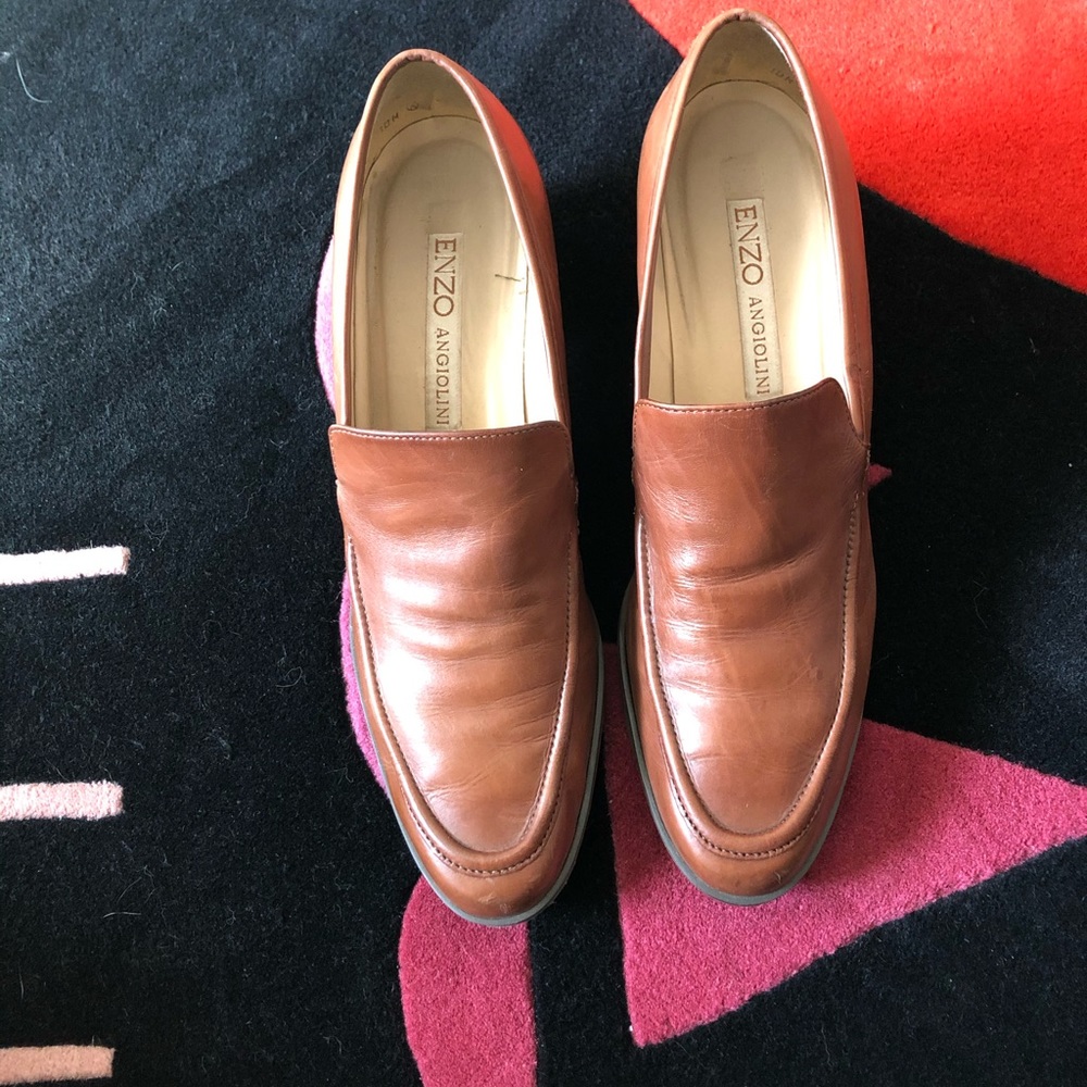 ENZO Angiolini Size 10M Brown